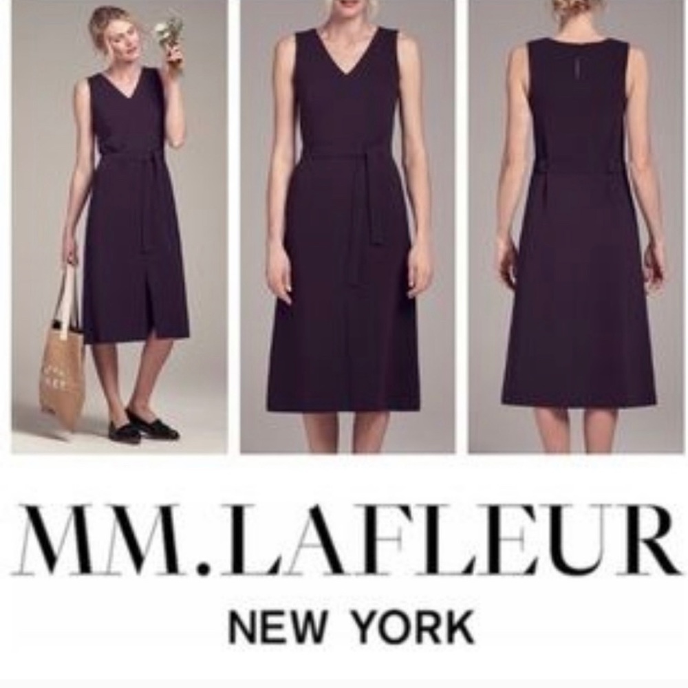 MM LaFleur Susan Dress, Aubergine, Sz XS
